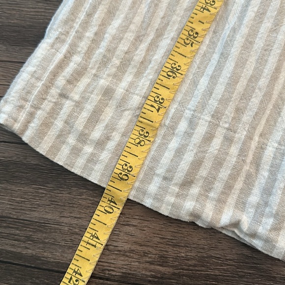 Abercrombie linen blend Ultra high rise pant - Picture 3 of 6